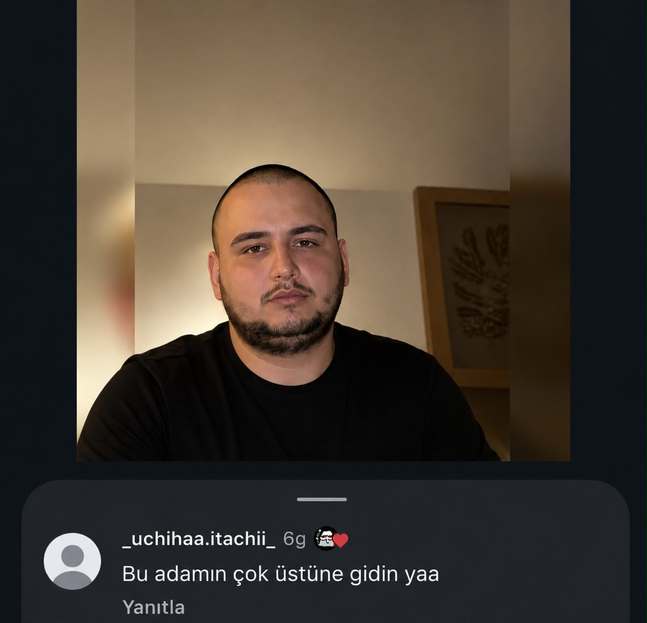 Dışarıda sert poz meme